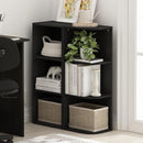 Furinno Pasir 3-Tier Corner Open Shelf Bookcase, Blackwood by TinyTreasures Baby Boutique