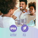 Brusheez Kids’ Electric Toothbrush Set - Safe & Effective for Ages 3+ - Parent Tested & Approved with Gentle Bristles, 2 Brush Heads, Rinse Cup, 2-Minute Timer, & Storage Base (Luna The Llama) by TinyTreasures Baby Boutique