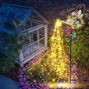 Solar Lights Outdoor Decorative, 39.4'' Metal Solar Watering Can Lights with Bee, Waterproof Garden Stake for Yard Lawn Patio Pathway Landscape, Gardening Gifts for Mom Grandma Women by CozyNest Decor