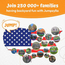 JUMPZYLLA Trampoline Outdoor 8FT 10FT 12FT 14FT 15FT 16FT with Enclosure and Ladder, ASTM Approved Recreational Trampoline for Kids and Adults, Anti-Rust Coated Frame by TinyTreasures Baby Boutique