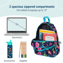 Wildkin 15-inch Kids Backpack – Durable, Padded, Adjustable for School & Travel - Darling Dinosaurs by TinyTreasures Baby Boutique