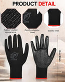 Nuogo 24 Pairs Gardening Gloves for Men Women Rubber Coated Landscaping Work Gloves Safety Work Construction by GreenHaven Gardens