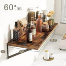 Fun Memories 27.5" W x12 D Floating Shelves, Large Wall Shelves 27.5 Inch Long, Set of 2, Farmhouse Wood Floating Shelf Wall Mounted, Deep Shelves for Bathroom, Living Room, Kitchen, Rustic Brown by CozyNest Decor