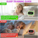 Honesorn Alarm Clock for Kids, Ok to Wake Clock for Kids, Cute Cat Kids Alarm Clock for Girls Boys Toddler, Kids Clock with 10 Night Lights, 7 Soothing Sounds, Auto-Off Timer, Child Lock, Cream White by TinyTreasures Baby Boutique