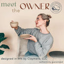 Mora Ceramic Latte Art Mug With Saucer - 10.5 oz, Round Bottom For Perfect Pours - Cafe Cups for Cappuccino, Espresso, Coffee, Tea etc - Porcelain Set for Baristas, Great Gift - Chai Latte by CozyNest Decor