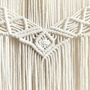 Achart Macrame Wall Hanging Large- Boho Wall Decor- large wall art- Wall Decor Living Room- Macrame Tapestry Boho Decor for Bedroom (Beige-Shells) by CozyNest Decor