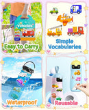 Benresive Reusable Sticker Books for Kids 2-4, Sticker Books for Toddlers 1-3 2-4, Toddler Travel Toys Activities Crafts Gifts - Vehicle by TinyTreasures Baby Boutique