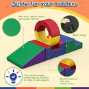 Foam Climbing Toys for Toddlers,4 Pcs Climb & Crawl Soft Play Set for Kids, Safe Indoor Tunnel for Toddler Gym with Pad,Easy to Clean by TinyTreasures Baby Boutique
