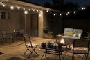 Enbrighten LED Bistro Outdoor String Lights, 48ft, 24 Shatter Resistant Lifetime Bulbs, 2200K Warm White, Weather Resistant, Indoor/Outdoor, Commercial Grade, Perfect for Backyard, Porch, Patio, 38357 by CozyNest Decor