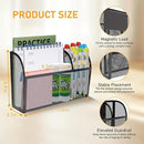 Magnetic Pencil Holder-Magnetic Basket for Fridge 3-Grid Mesh Magnetic Pen Holder for Refrigerator, Extra Strong Magnets Mesh Marker Holder Locker Accessories Organizer for Whiteboard by CozyNest Decor