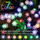 TONULAX Solar Garden Lights - Upgraded Landscape Tree Lights with Larger Solar Capacity, Decorative Light Outdoor for Pathway, Patio, Front Yard Decoration(4 Pack) by GreenHaven Gardens
