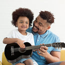 Moukey 30" Acoustic Guitar for Beginners Kids Youth 1/4 Size Dreadnought Guitarra Acustica Kit with Chord Poster, Gig Bag, Tuner, Picks, Nylon Strings, Capo, Strap - Black by TinyTreasures Baby Boutique