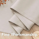 H.VERSAILTEX Ultra Soft Microfiber Thermal Insulated Antique Copper Grommet Blackout Curtains/Window Treatment Draperies 52 by 72 - Inch for Living Room/Bedroom, Set of 2 - Natural by CozyNest Decor