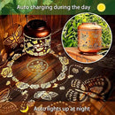 Butterfly Solar Lanterns Outdoor Waterproof Hanging Solar Lights Butterfly Gifts for Women Men Metal Decorative LED Butterflies Lanterns for Yard, Patio, Lawn, Tabletop, Landscape Pathway Garden Decor by GreenHaven Gardens
