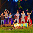 Aywewii LED Tambourine, Light Up Toys Handheld Musical Flashing Tamborine Sensory Toys Autism Toys Party Supplies for Birthday Anniversaries Gifts for Kids Adults Teens (6 Pack) by TinyTreasures Baby Boutique