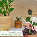 Vesici Large Size Clear Nursery Pots Variety Pack Plant Pots with Drainage Holes Planters for Indoor Plants Flexible Transparent Plastic Plant Bottle Succulents(6 Pcs,4/5/6/7/8/9 Inch) by GreenHaven Gardens