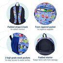 Wildkin 16-inch Kids Backpack – Durable, Padded & Spacious School Bag for Boys & Girls - Heroes by TinyTreasures Baby Boutique
