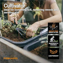 Fiskars House Plant Starter Tool Gift Set with Bypass Pruner, Trowel, Cultivator, and L/XL Garden Gloves, Accessories for Indoor Gardening (4 Piece Kit) by GreenHaven Gardens