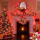 KNONEW Outdoor Christmas Lights 300 LED 99ft String Lights 8 Modes & Memory Fairy Light Plug in Waterproof LED String Lights for Xmas Yard Tree Wedding Party Holiday Decorations (Red) by GreenHaven Gardens