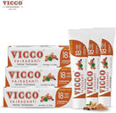 Vicco Vajradanti Ayurvedic Herbal Toothpaste by Vicco – 70 Year Legacy of Ayurveda, Cinnamon Flavour, with 18 Ayurvedic Herbs & Barks, 100% Natural, Vegan, Fluoride-Free & Cruelty-Free – 7 oz (3 Pack) by CozyNest Decor