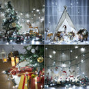 Brizled Cool White Christmas Lights, 33ft 100 LED Christmas Tree Lights, 5mm Wide Angle Xmas Light, Connectable 120V UL Certified Xmas Light String for Tree Party Wedding Home Indoor Outdoor Decor by TinyTreasures Baby Boutique