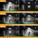 Solar Motion Sensor Outdoor Lights Waterproof - 3000LM 3 Modes Security Lights Outdoor 270° Illumination IP65 LED Solar Flood Wall Light for Garden Yard Patio Pathway (2 Pack) by GreenHaven Gardens