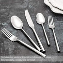 Silverware Set Flatware Set Stainless Steel Cutlery Set 20 Piece with Hexagon Handle Wedding Gift Home Hotel Use Service for 4 by CozyNest Decor