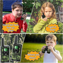 Walkie Talkies for Kids Toys for Boys Aged 5+ Outdoor Toys 2 Way Radio 22 Channel 3 Miles Range for Camp Hunt Adventure Game Birthday 6 7 8 9 10 Year Old Boys Gifts (Green) by TinyTreasures Baby Boutique
