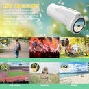 Kids Monocular for Bird Watching & Astronomy - Digital Telescope with Self-Timer, Boys Girls Camping Outdoor Exploration (White) by TinyTreasures Baby Boutique