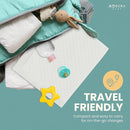 Organic Cotton Disposable Changing Pad Liners | Large 18x24 Hypoallergenic Ultra Absorbent & Waterproof Super Soft, Quilted Underpads for Baby Diaper Table & Travel, Leak Proof & Mess Free [100-Pack] by TinyTreasures Baby Boutique