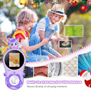 Kids Magnifying Glass with 8 Lights,Handheld Microscope for Stem Toys, Edu Gift Age 4-6 8-12 Children Students by TinyTreasures Baby Boutique