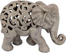 Design Toscano Anjan the Elephant Jali Sculpture by CozyNest Decor