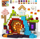 Magnetic Blocks-100PCS Magnetic Building Blocks, Magnet Toys Kids Build Cubes, Upgraded Sensroy Toys & Games, Christmas Birthday Gifts for Boys & Girls Ages 3+ by TinyTreasures Baby Boutique