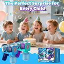 EagleStone 2 Pack Kids' Bubble Guns, Automatic Bubble Machines with 10-Hole Wands, Blasters for Toddlers,Lights Up Bubble & Solution, Easter, Wedding Party Favors, Outdoor for Boys & Girls by TinyTreasures Baby Boutique