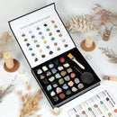 Rock Collection for Kids - 30 Pcs Rocks, Gemstones & Crystals Kit with Learning Guide,Mineral Education Set Geology Science STEM Toys, Earth Science Activity,Gifts for Boys & Girls by TinyTreasures Baby Boutique