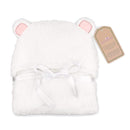 Jam Naturals- Baby Swaddle Blanket, Cute Bear Organic Receiving Swaddling Wrap, Newborn Baby Girl Soft Plush Registry Gift (Pink 3-6m) by TinyTreasures Baby Boutique