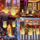Solar Mason Jar Lid Lights 12 Pack 30 LED Firefly Fairy String Lights, Waterproof Outdoor Solar Lights with Hangers for Regular Mouth Jars (No Jars Included) by GreenHaven Gardens
