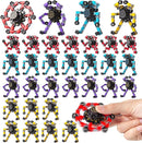 Transformable Fidget Spinners 32 Pcs for Kids and Adults Stress Relief Sensory Toys for Boys and Girls Fidget Toy Classroom Party Favors for Kids 4-8 8-12, Goodie Bag Stocking Stuffers Gifts by TinyTreasures Baby Boutique