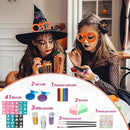 Maydear Face Painting Kit for Kids - 20 Colors Water Based Makeup Palette with Stencils, Glitters, Rainbow Split Cake, Hair Dye Clips, for Parties, Halloween, Safe Professional Body & Face Paint Kit by TinyTreasures Baby Boutique