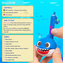 Otamatone Melody [Special Baby Shark Edition] Portable Mini Size Electronic Keychain Musical Toy from Japan – by Maywa Denki [English Instructions] – Daddy Shark by TinyTreasures Baby Boutique