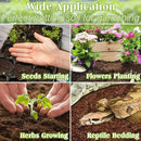 ZeeDix 100 Pcs 40mm Organic Coco Coir Pellets, Compressed Coconut Coir Seed Starter Expanding Soil Discs Potting Soil Dirt Pellets for Planting Bonsai, Herbs, Plants, Flowers and Vegetables by GreenHaven Gardens
