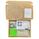 Large DIY Handprint Stepping Stone Kit, Mother's Day Gift, Footprint Stepping Stone (10 Inch + Stamp Set) by TinyTreasures Baby Boutique
