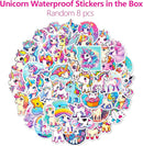Kids Bike Helmet with Knee Elbow Wrist Pads Guards,Pink,for Ages 2-3-5-8-14,Sports Bicycle,Skate Scooter,Rollerblading with Unicorn Sticker by TinyTreasures Baby Boutique