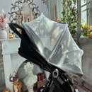 Baby Mosquito Net with Double Zipper, Bassinet Stroller Cover for Baby/Car Seat/Cradles/Carriers, Easy to Use, Keep Insects/Bugs/Cats Out, White by TinyTreasures Baby Boutique