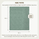 Carriediosa Chunky Knit Throw Blanket 60" X 80" Twin, 100% Hand Made Large Chenille Loop Yarn Soft Fluffy Throws for Couch Sofa Bed, Big Crochet Cozy Heavy Thick Cable Woven Blankets, Sage Green by CozyNest Decor
