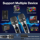 Wireless Microphone,Professional Dual Handheld Cordless Dynamic Mic System with Rechargeable Receiver,Karaoke Microphone Set for Singing, Karaoke, Wedding, DJ, Party, Speech,Church,Class Use,PA System by TinyTreasures Baby Boutique