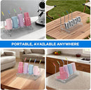 Bottle Drying Rack Stainless Steel Fold Water Bottle Drying Rack Organizer with Straw Holder for Baby Bottles,Cups, Mugs and Glass, Sports Bottles Dryer Countertop by TinyTreasures Baby Boutique