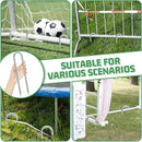 Rebar-Stakes-12-Inch, Ground Stakes Heavy Duty U-Hook Galvanized Anti-Rust Tent Stakes Heavy Duty Ground Anchors for Garden Dog Fence Chicken Coop Christmas Decorations Deer Fence 16pcs by CozyNest Decor