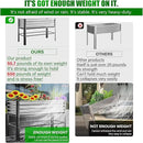Doniks 2PCS Raised Garden Bed with Legs, 48×24×32in Large Outdoor Metal Galvanized Garden Planting Box, 600lb Capacity for Vegetables Lawn Green Flowers, Fruits, Terrace by GreenHaven Gardens