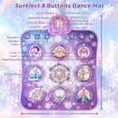Dance Mat for 3-12 Year Old Girls, Frozen Dance Pad with Wireless Bluetooth, Purple Electronic Music Princess Toys Birthday for Kids and Toddlers Ages 3 4 5 6 7 8 9 10 + by TinyTreasures Baby Boutique